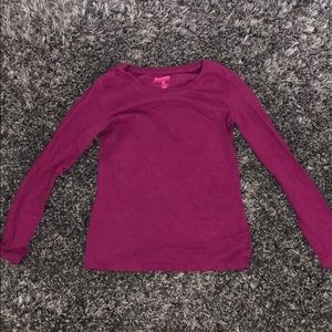 Purple/Magenta Long Sleeve
